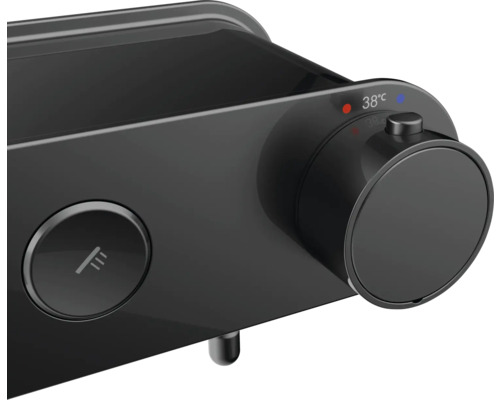 Nástěnná sprchová baterie s termostatem a odkládací plochou