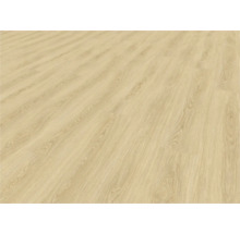 Světlá laminátová podlaha s dřevěnou strukturou