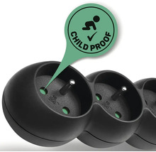 Prodlužovací kabel s dětskou pojistkou