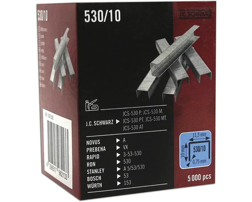 Spona 530/10 J.C.Schwarz, 5000 ks