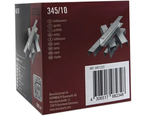 Balení sešívacích sponek 345/10
