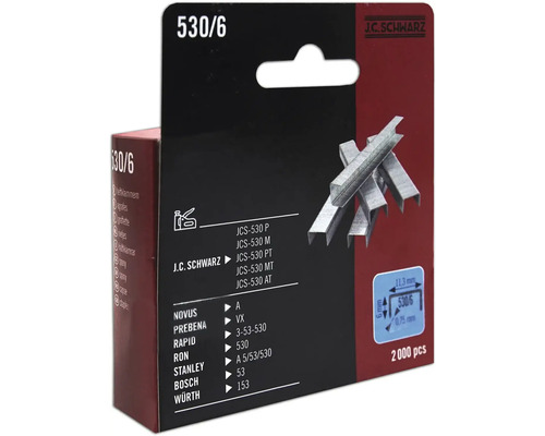 Sponky J.C. Schwarz typ 530/6, 2000 kusů