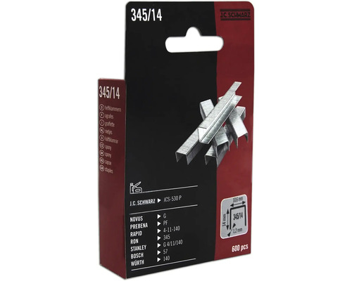 Sponky do sešívačky I.C. Schwarz 345/14 v balení