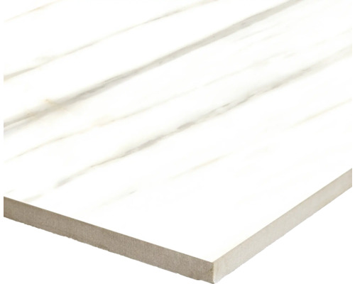 Bílá dlaždice se vzhledem mramoru