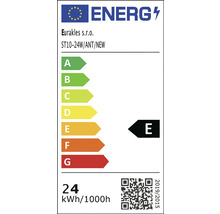 Energetický štítek Eurakles s.r.o. s třídou energetické účinnosti E