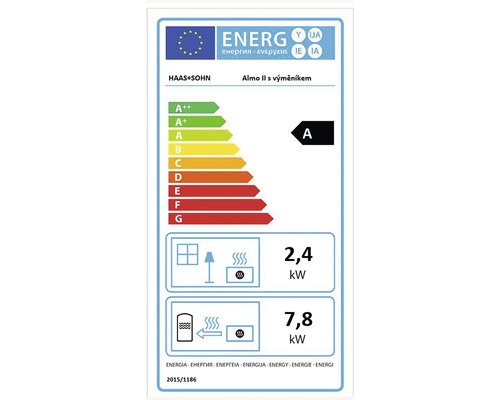 Haas+Sohn Almo II energetická třída A