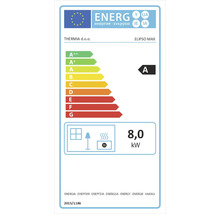 Energetický štítek pro Elipso Max s třídou energetické účinnosti A a 8,0 kilowatt