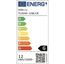 Energetický štítek EU pro Eurakles s.r.o. TL0040-12W/CR, energetická třída G, 12 kWh na 1000 hodin.