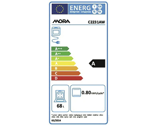 Elektrický sporák MORA C 2231 AW