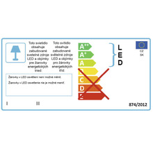 Energetický štítek s informacemi o třídě energetické účinnosti výrobku