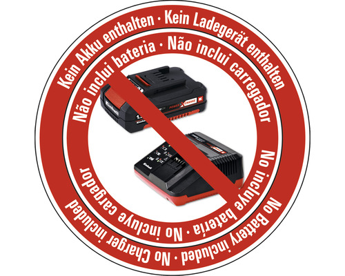 Baterie a nabíječka nejsou součástí balení