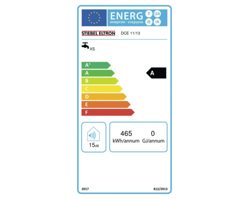 Energetický štítek Stiebel Eltron DCE 11/13