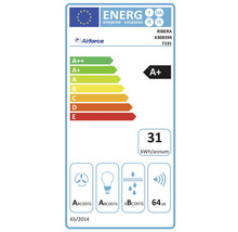 Energetický štítek s třídou energetické účinnosti A+ od společnosti Airforce