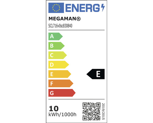Energetický štítek třídy energetické účinnosti E