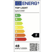 LED stropní svítidlo Top Light Sparkle 50 SMART RGB 48W 4800lm 3000-6500K bílé s dálkovým ovládáním