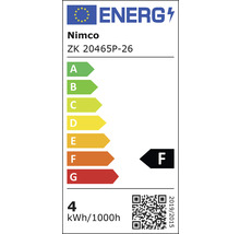 Energetický štítek Nimco ZK 20465P-26 s třídou energetické účinnosti F