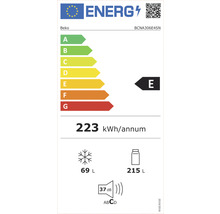Energetický štítek Beko