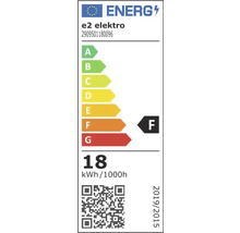 Energetický štítek s třídou energetické účinnosti F