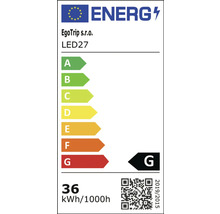 Energetický štítek s třídou energetické účinnosti G