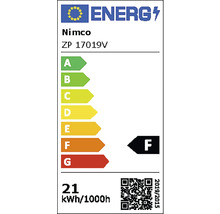 Energetický štítek Nimco ZP 17019V, třída energetické účinnosti F
