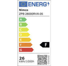 Třída energetické účinnosti F pro Nimco ZPB 28000RVX-05