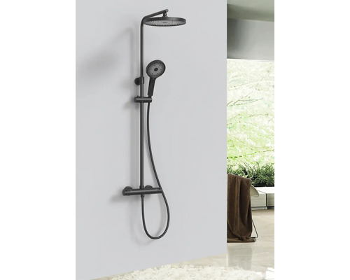 Sprchový sloup s hlavovou a ruční sprchou do koupelny