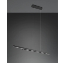 Moderní závěsné svítidlo s přímým, lineárním designem.
