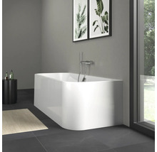 Obdélníková vana se zaoblením DURAVIT 80 x 180 x 46 cm bílá hladké 700318000000000