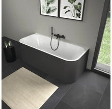 Oválná vana DURAVIT 80 x 180 x 46 cm grafit hladké matné 700451800000000