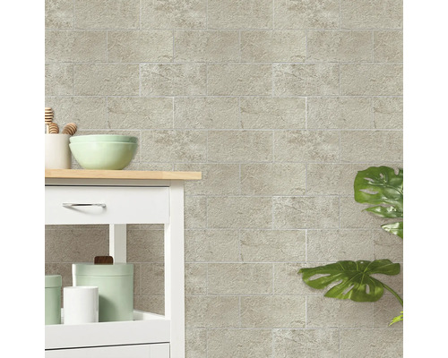 Samolepicí obklad béžový WallTiles Premium Sand Stone Tiles 30,5x30,50 cm