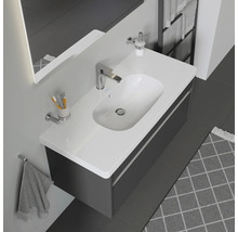 Umyvadlo na skříňku DURAVIT D-Code sanitární keramika bílá 105 cm 03421000002
