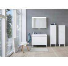 Klasické umyvadlo DURAVIT Vero Air sanitární keramika bílá 100 cm 2350100000