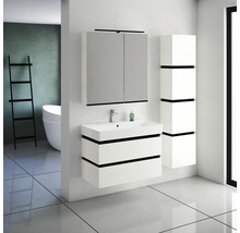 Koupelnová skříňka vysoká Devo Viva 2.0 pravá bílá 40 x 170 x 26 cm VV2-S4D3SP40x26-F104