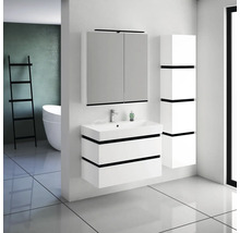 Koupelnová skříňka pod umyvadlo Devo Viva 2.0 bílá matná 84 x 51 x 44 cm VV2-SU2S84x51-F83