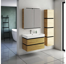 Koupelnová skříňka pod umyvadlo Devo Viva 2.0 ořechovec 84 x 51 x 44 cm VV2-SU2S84x51-P71
