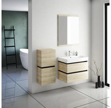 Koupelnová skříňka pod umyvadlo Devo Viva 2.0 dub halifax bílý 69 x 51 x 44 cm VV2-SU2S69x51-P29