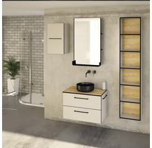 Koupelnová závěsná skříňka Devo Sonus 2.0 levá Dakar 38 x 63 x 30 cm SO2-SW1DL38x63-F89