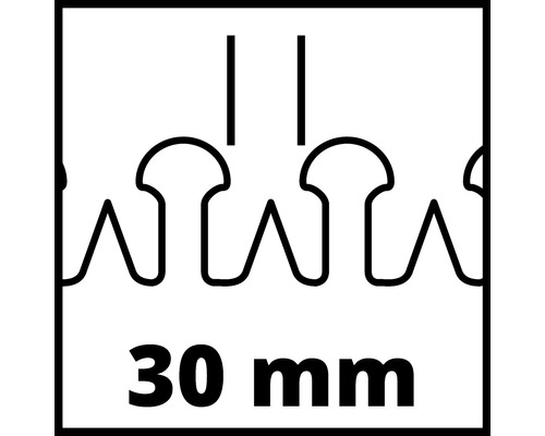 Symbol pro 30milimetrovou sponku