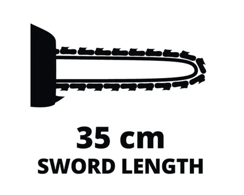 Symbol pro délku meče 35 centimetrů