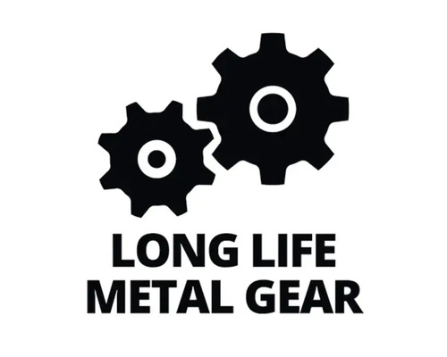 Symbol dlouhé životnosti kovového převodu