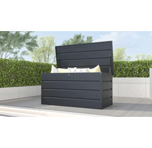 Box na polstry kovový Rojaplast MAX F 1072 l 170 x 85 x 82 cm tmavě šedý