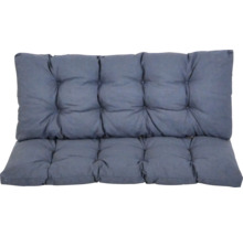 Poduška na lavici Rojaplast PREMIUM 120 x 45 x 8 cm tmavě šedá