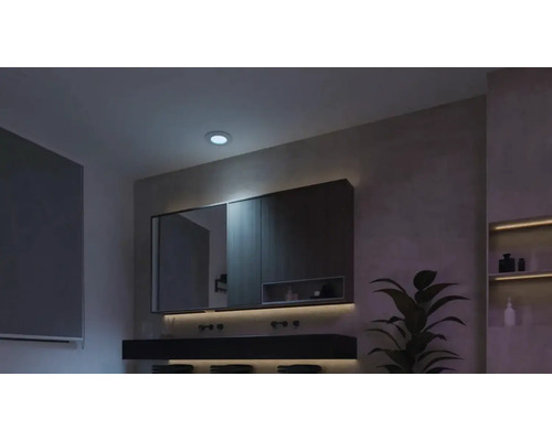 LED zápustné osvětlení Philips Hue RGBW 8,3 W 1000 lm 2000-6500 K bílé - kompatibilní se SMART HOME by hornbach LED zápustné osvětlení Philips Hue RGBW 8,3 W 1000 lm 2000-6500 K bílé - kompatibilní se SMART HOME by hornbach