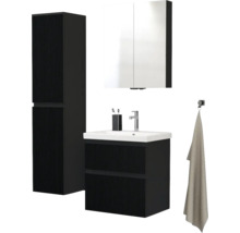 Zrcadlová skříňka bez osvětlení Jungborn TRENTA 60 x 14,4 x 72 cm černá matná