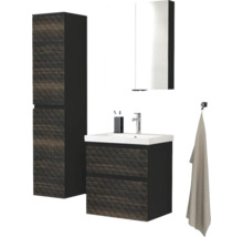 Zrcadlová skříňka bez osvětlení Jungborn TRENTA 60 x 14,4 x 72 cm černá matná
