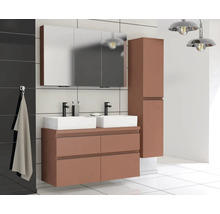 Koupelnová skříňka pod umyvadlo Jungborn TRENTA cotto matná 116,7 x 64,6 x 44,5 cm