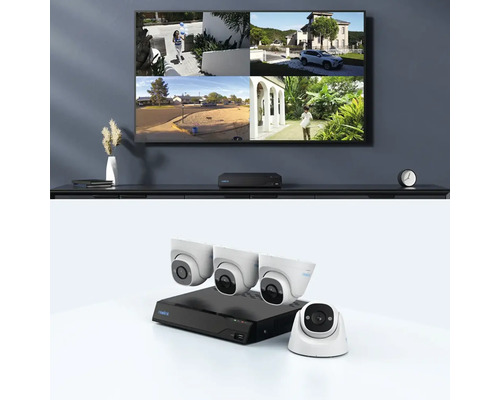 Sada kamer Reolink se čtyřmi kamerami a záznamovým zařízením pro video monitorování