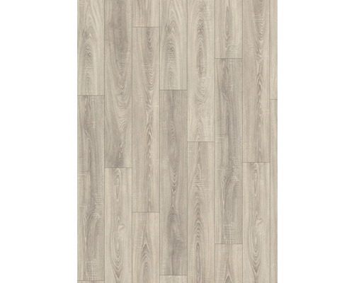 Světlá laminátová podlaha s dřevěnou strukturou