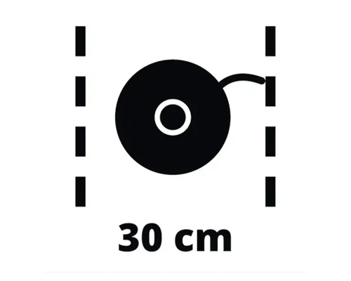 Symbol pro šířku záběru 30 centimetrů