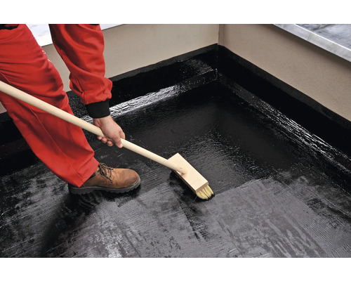 Střešní krytina nanášená štětcem